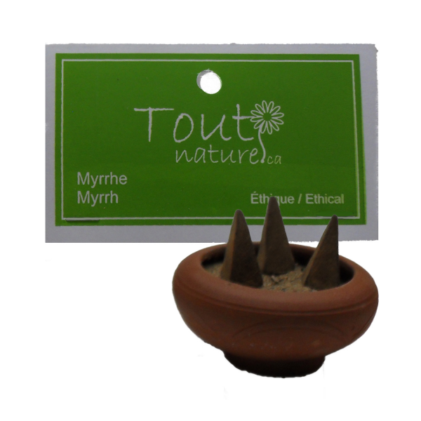 Encens en cônes (10) - myrrhe