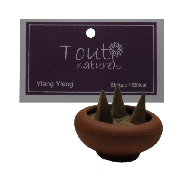 Encens en cônes (10) - ylang ylang
