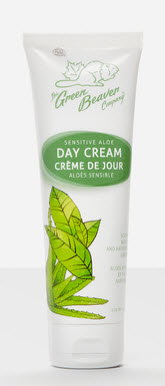 Crème de jour naturelle à l'aloès pour peau sensible (120 ml)