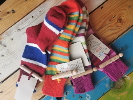 Bas de laine 5 à 7 ans