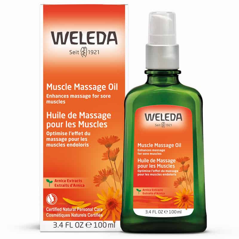 Huile de massage pour les muscles a l'Arnica - Weleda (100 ml)