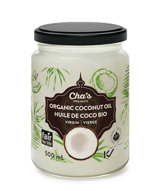 Huile de noix de coco - vierge pressée a froid (500 ml)
