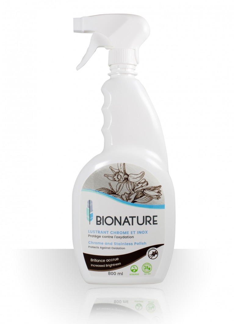 Lustrant chrome et inox  (800 ml)