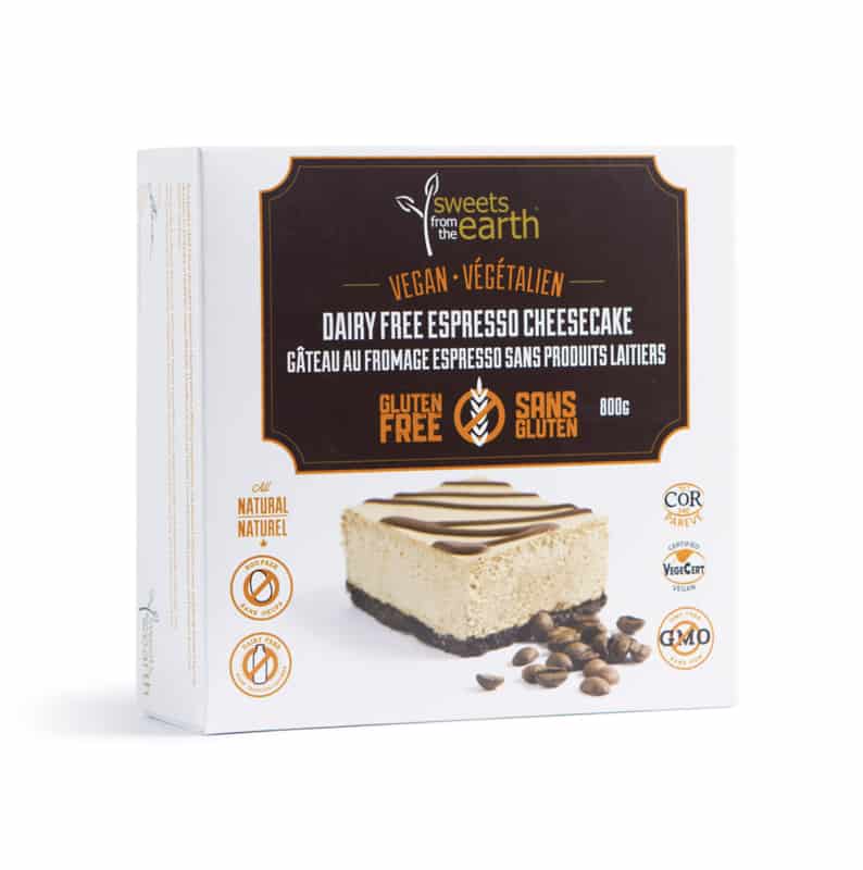 Gâteau espresso au fromage sans produits laitier (800gr)