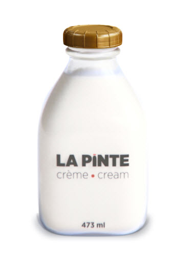 creme biologique 35 pourcent bio (473 ml) inculant consigne de 2$