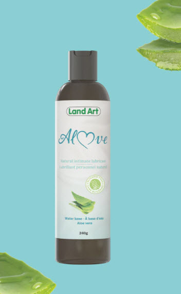 lubrifiant naturel à base d'eau et aloe vera(100 ml)