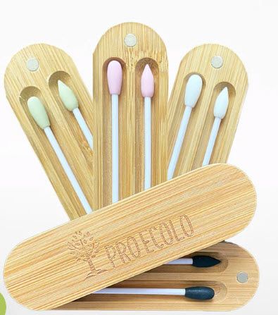 Cotons-tiges réutilisables - Ensemble de 2