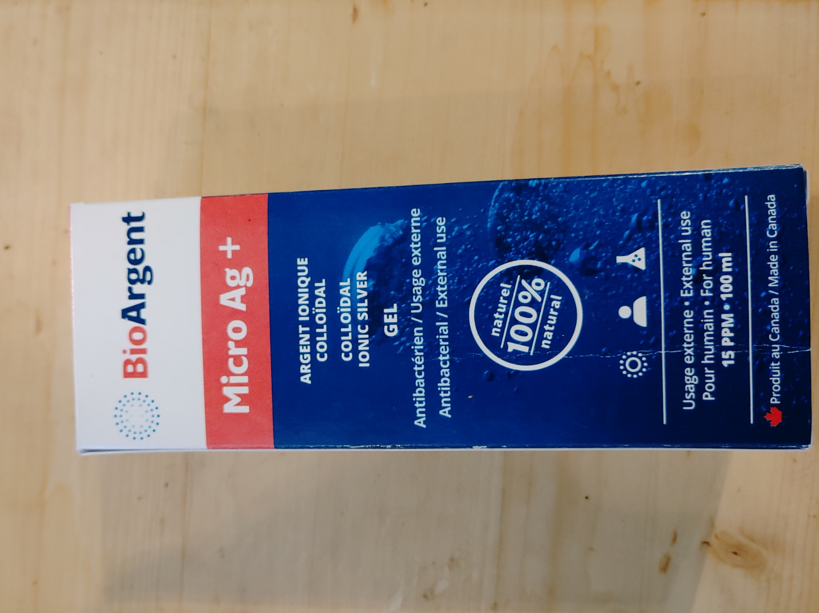 Argent colloidale en gel - usage externe (100 ml)