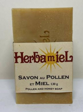 Savon au pollen et miel (130 gr)