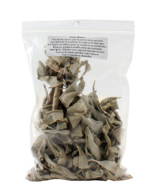 Sauge blanche Shasta en feuille (1 once)