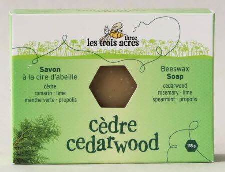 Savon cèdre (135 gr)