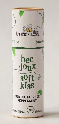 Baume à lèvre Bec doux - menthe poivrée (10 gr)