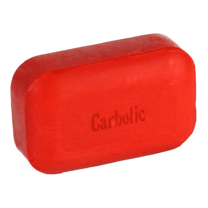 Savon en barre (1) - Phénique rouge (110 gr)