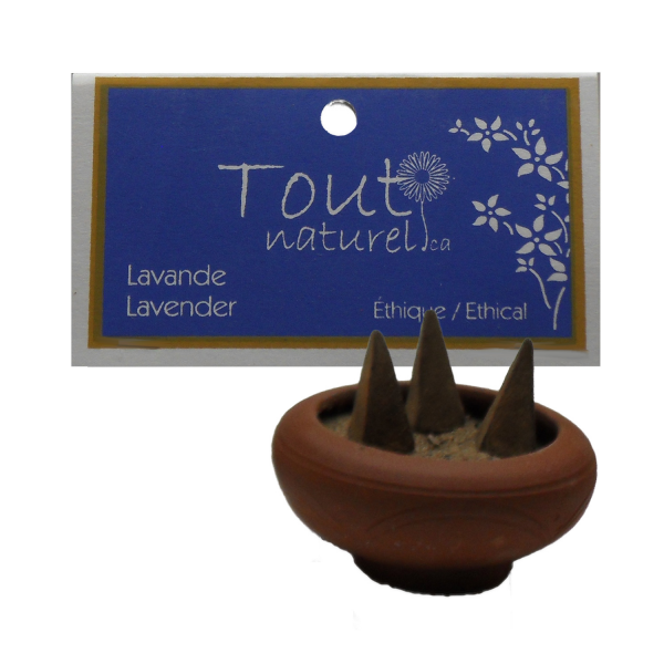 Encens en cônes (10) - lavande