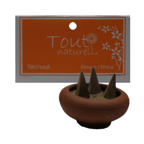 Encens en cônes (10) - patchouli