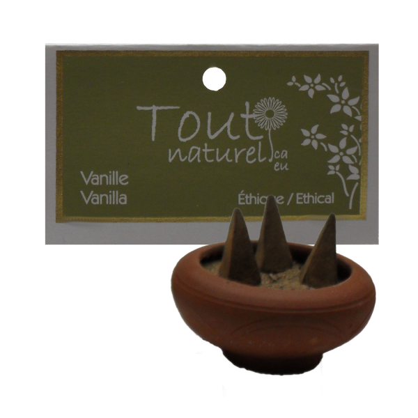 Encens en cônes (10) - vanille