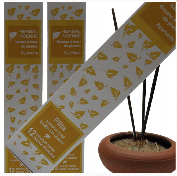 Encens Ayurvédique Pitta feu (12 bâtons)