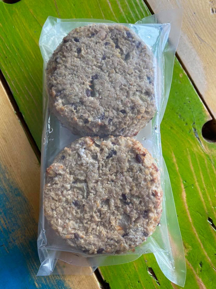 Burgers au saumon sauvage (4 unités de 90 gr)