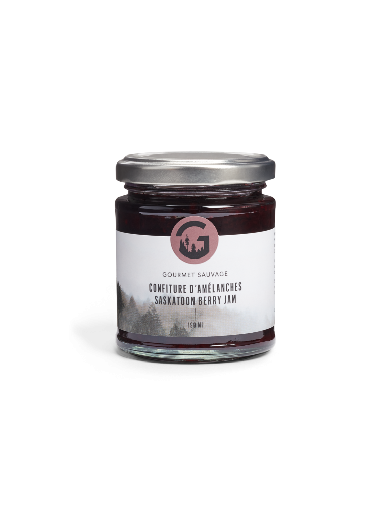 Confiture de baies d'amélanchier (190 ml)