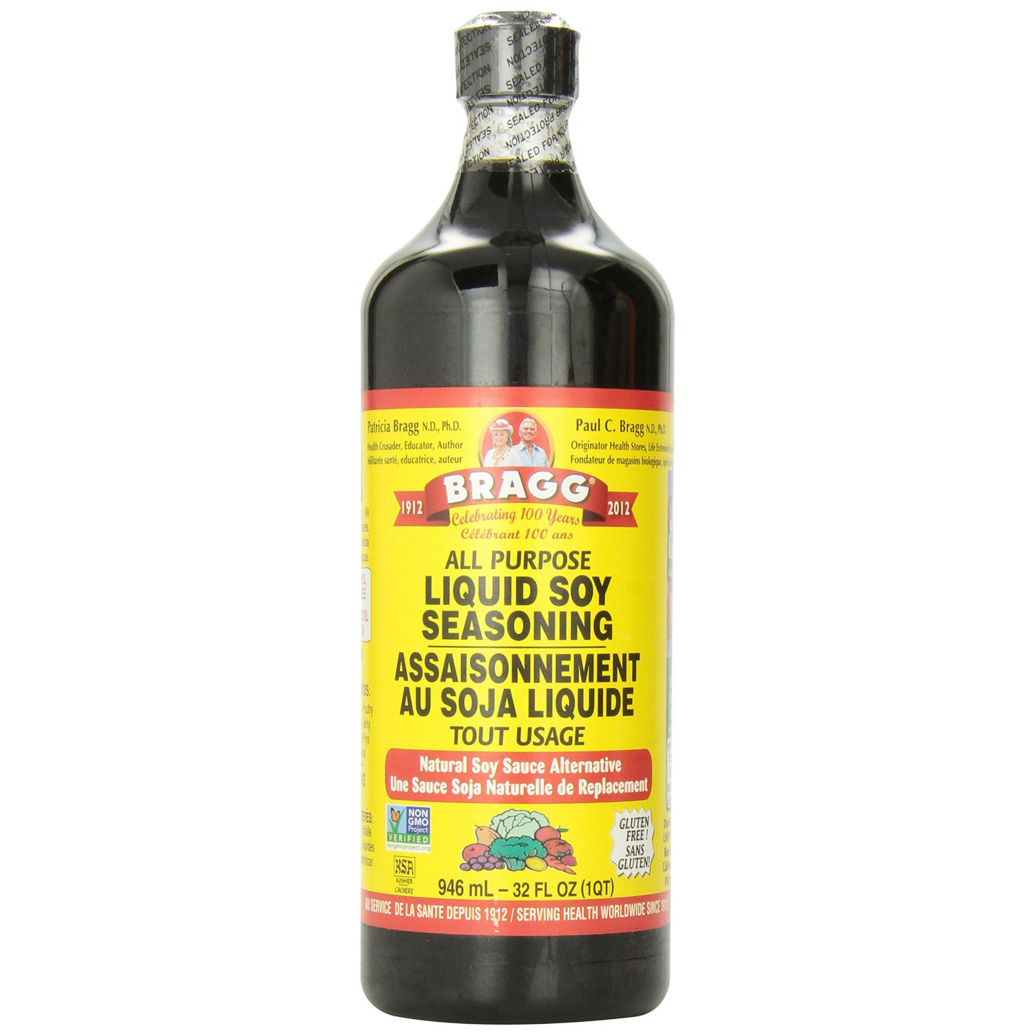 Assaisonnement au soja liquide BRAGG (946 ml)