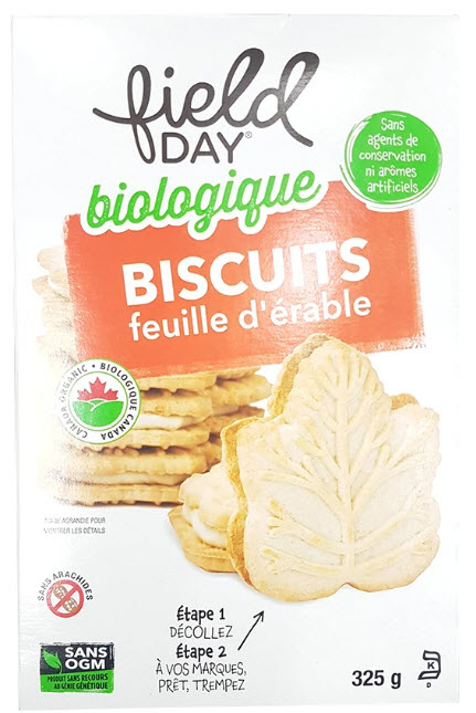 Biscuits feuille d'érable (325 gr)