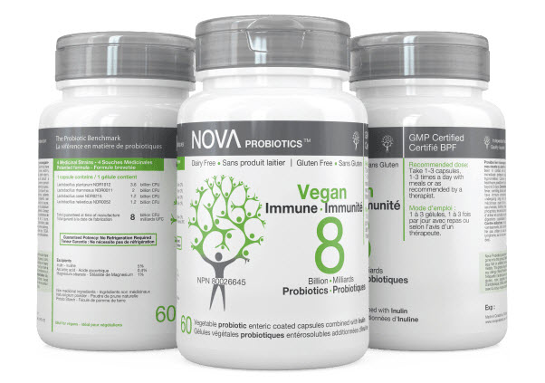 Probiotiques véganes - immunité (60 capsules)