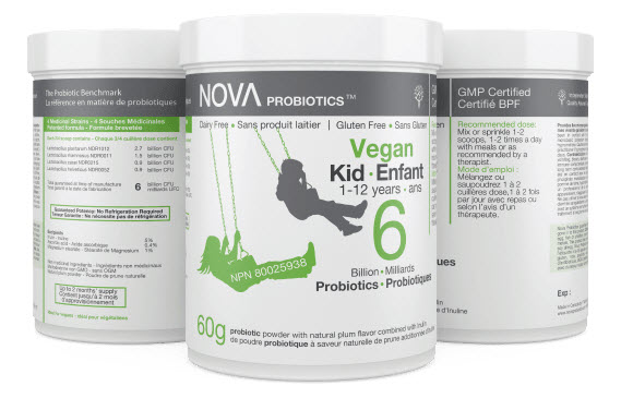 Probiotiques véganes - enfants 1 à 12 ans (60 g)