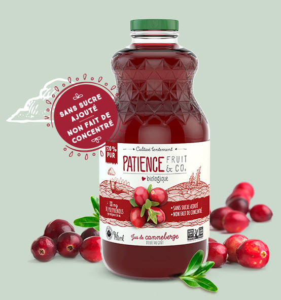 Jus de canneberges 100 pourcent pur (946 ml)
