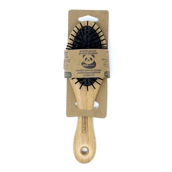 Brosse à cheveux bambou