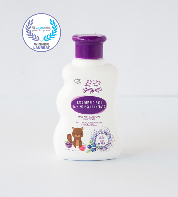 Bain moussant naturel pour enfants au baies boréales (240 ml)