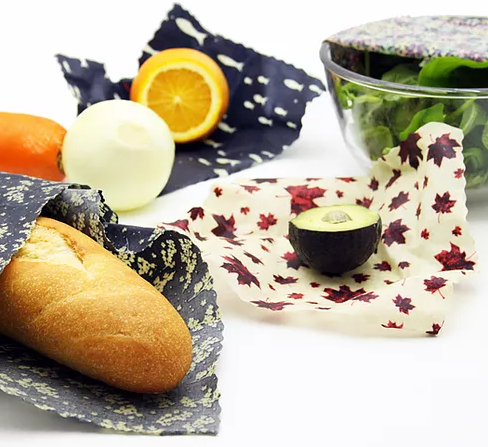 Enveloppe alimentaire en cire d'abeille Ensembles