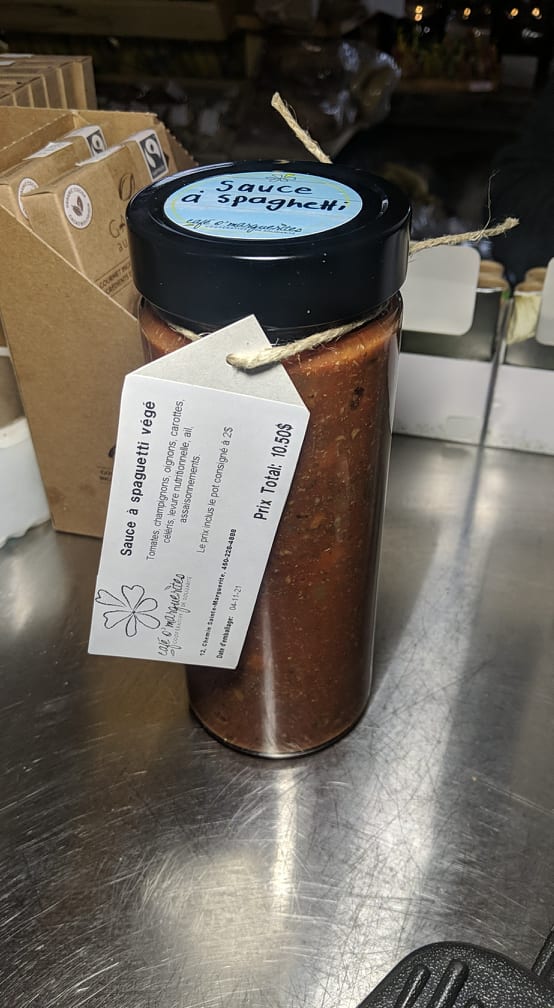 Sauce à spaghetti végétarienne (635 ml)