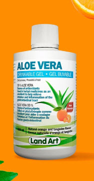 Aloe Vera gel buvable orange tangerine (500 ml)