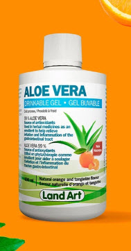 Aloe Vera gel buvable orange tangerine (500 ml)