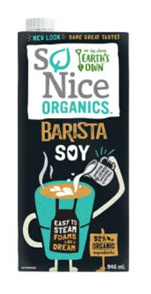 Lait soya barista Eaths Own (946 ml)
