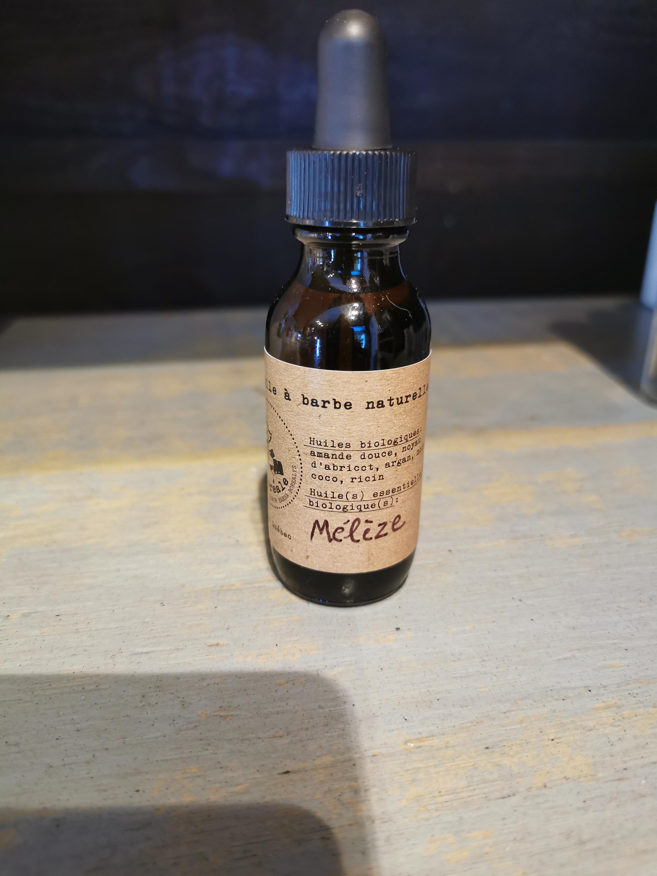 Huile à barbe naturelle(30 ml) mélèze