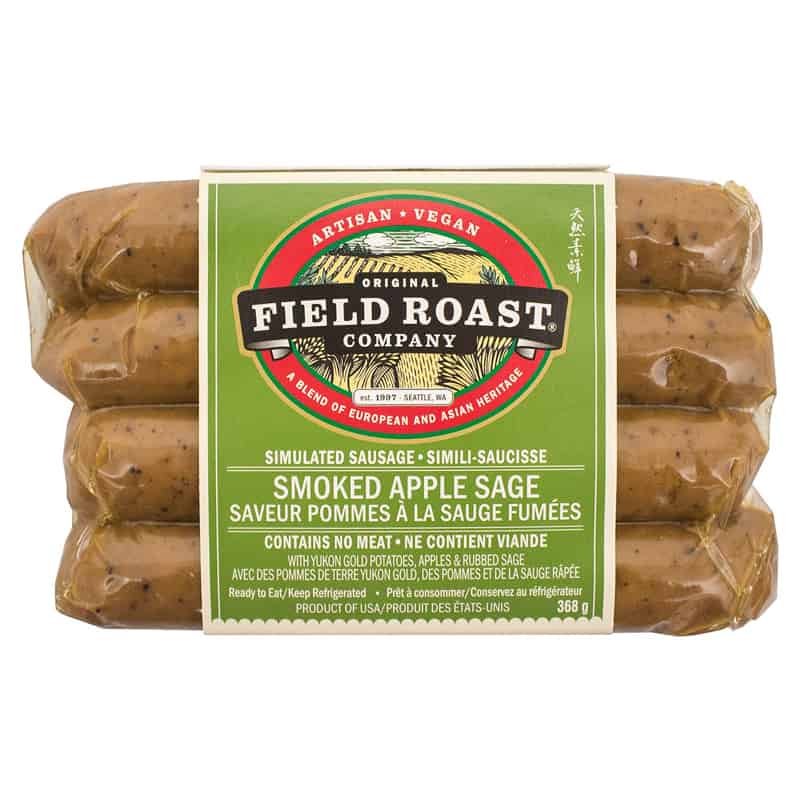 Saucisses véganes fumée pommes et sauge (340 g)