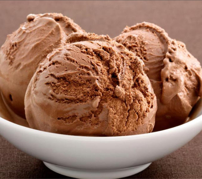 Crème glacée au chocolat (8 oz)
