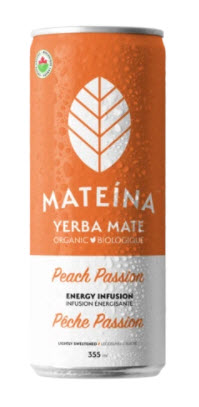 Yerba mate au pêche passion (355ml)