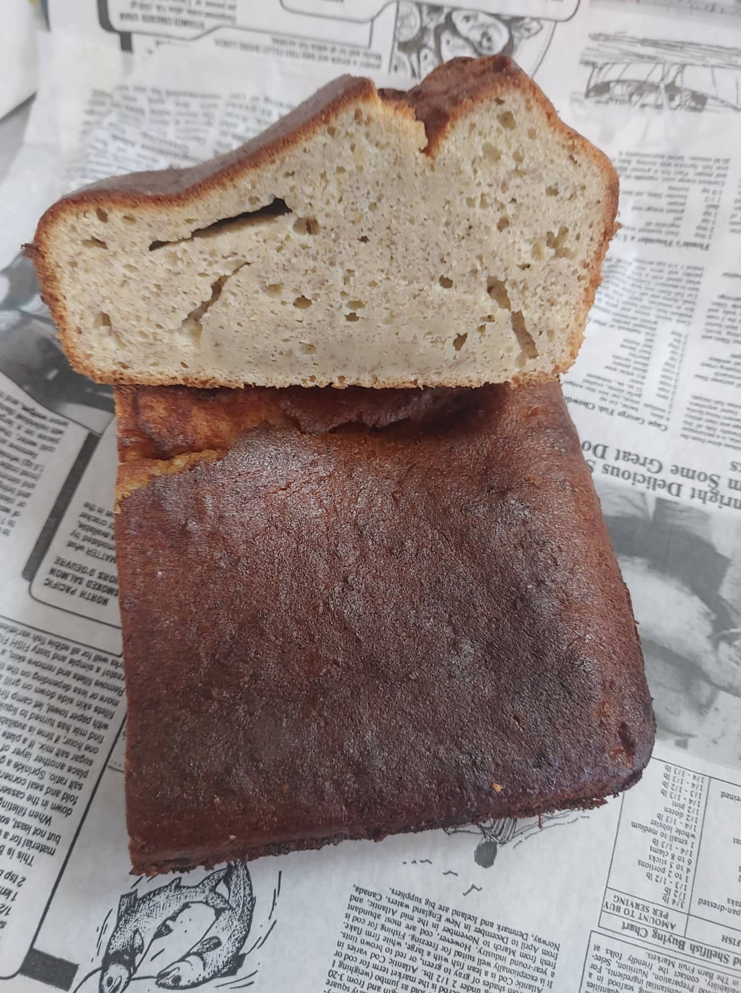 Pain aux bananes sans gluten