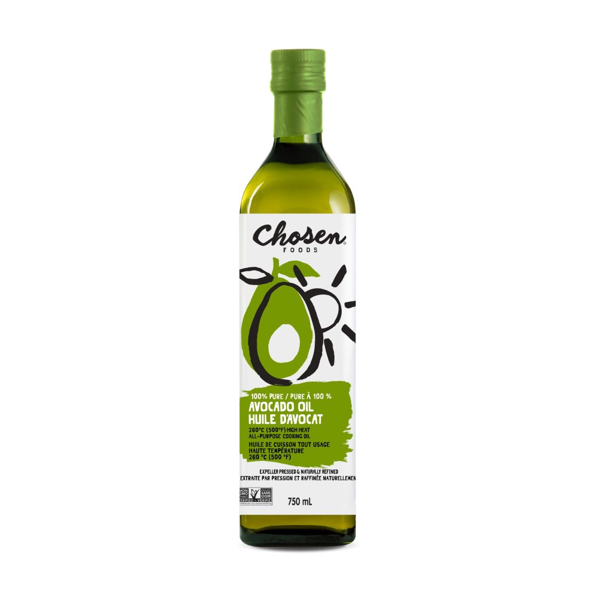Huile d'avocat (750ml)