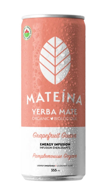 Yerba mate framboise yuzu (355ml)