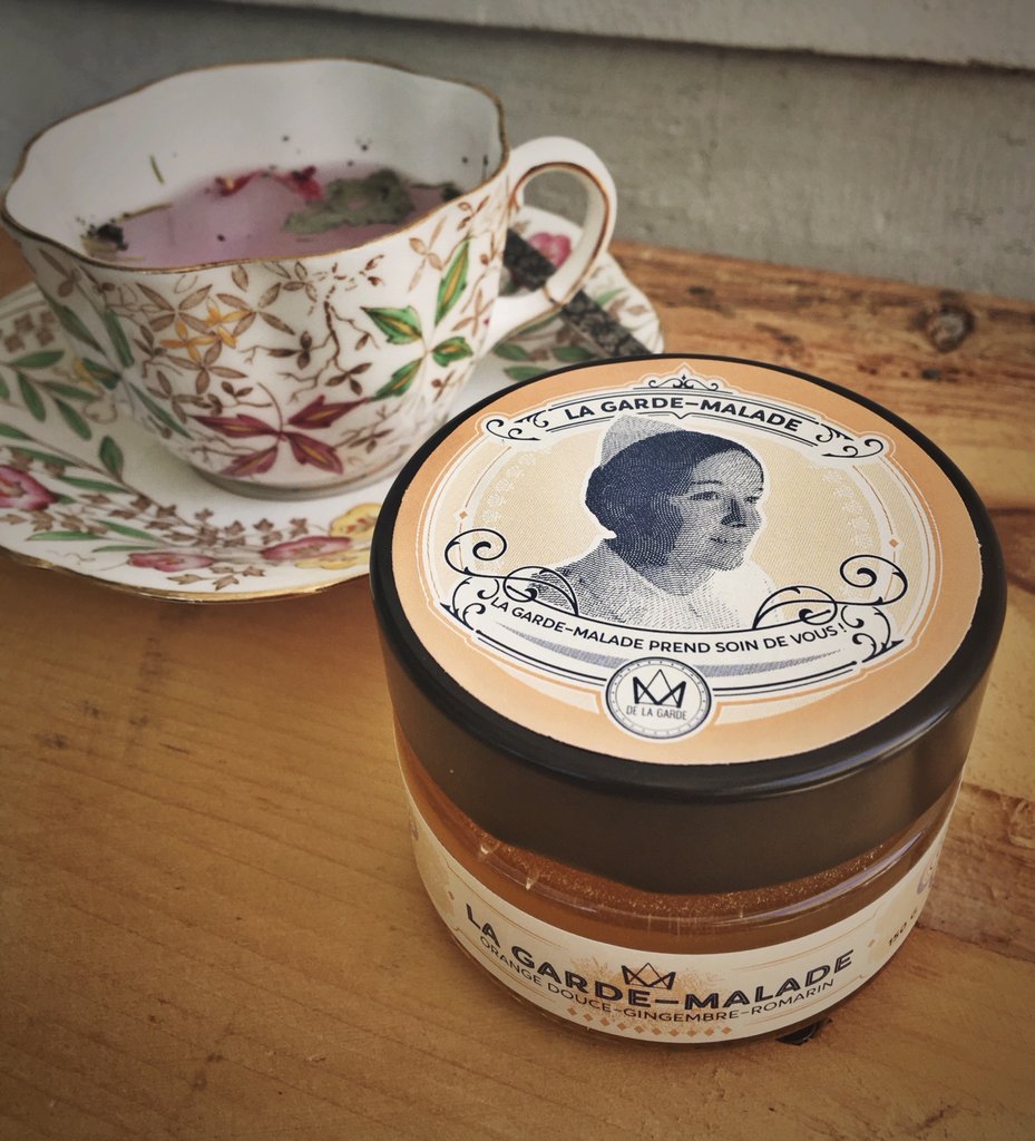 Garde malade orange, gingembre, romarin (150 gr)