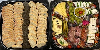 Plateau charcuteries et fromages (10 a 12 personnes)