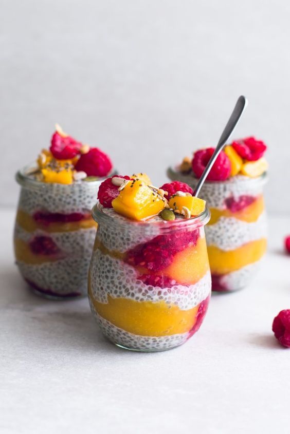 Mini verrine de pudding de chia (4 unités)