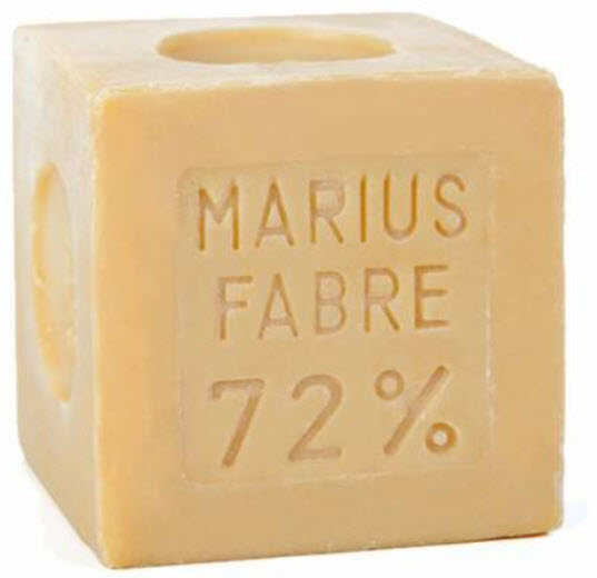 Cube savon de Marseille beige (400gr)