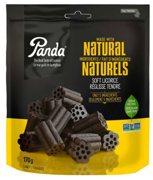 Réglisse noire panda (170 gr)