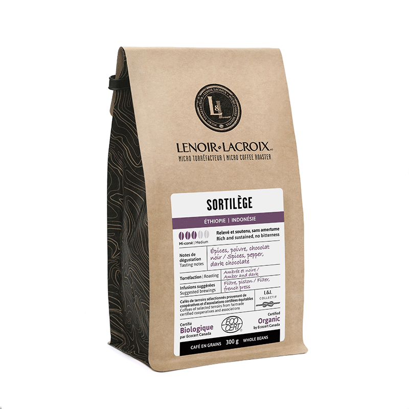 Café en grains - Sortilège (sac de 2.5kg)