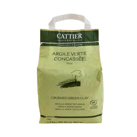Argile verte concassée (3 kg)