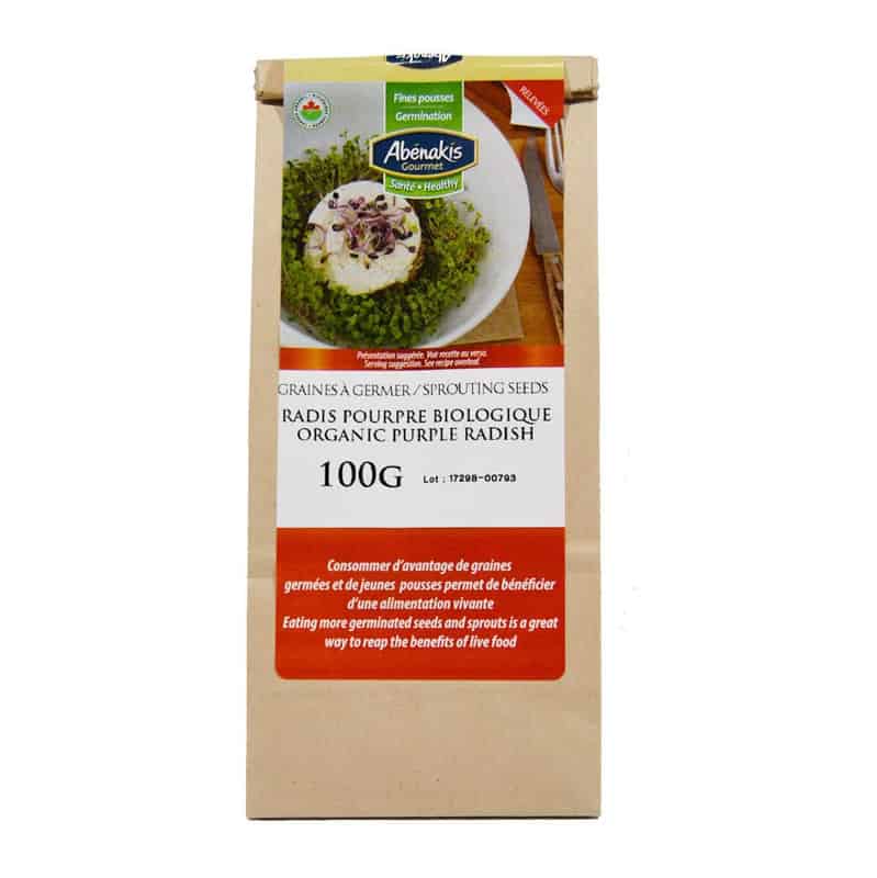 Graines à germer radis pourpre (100gr)